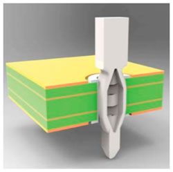 multispring press-fit pin